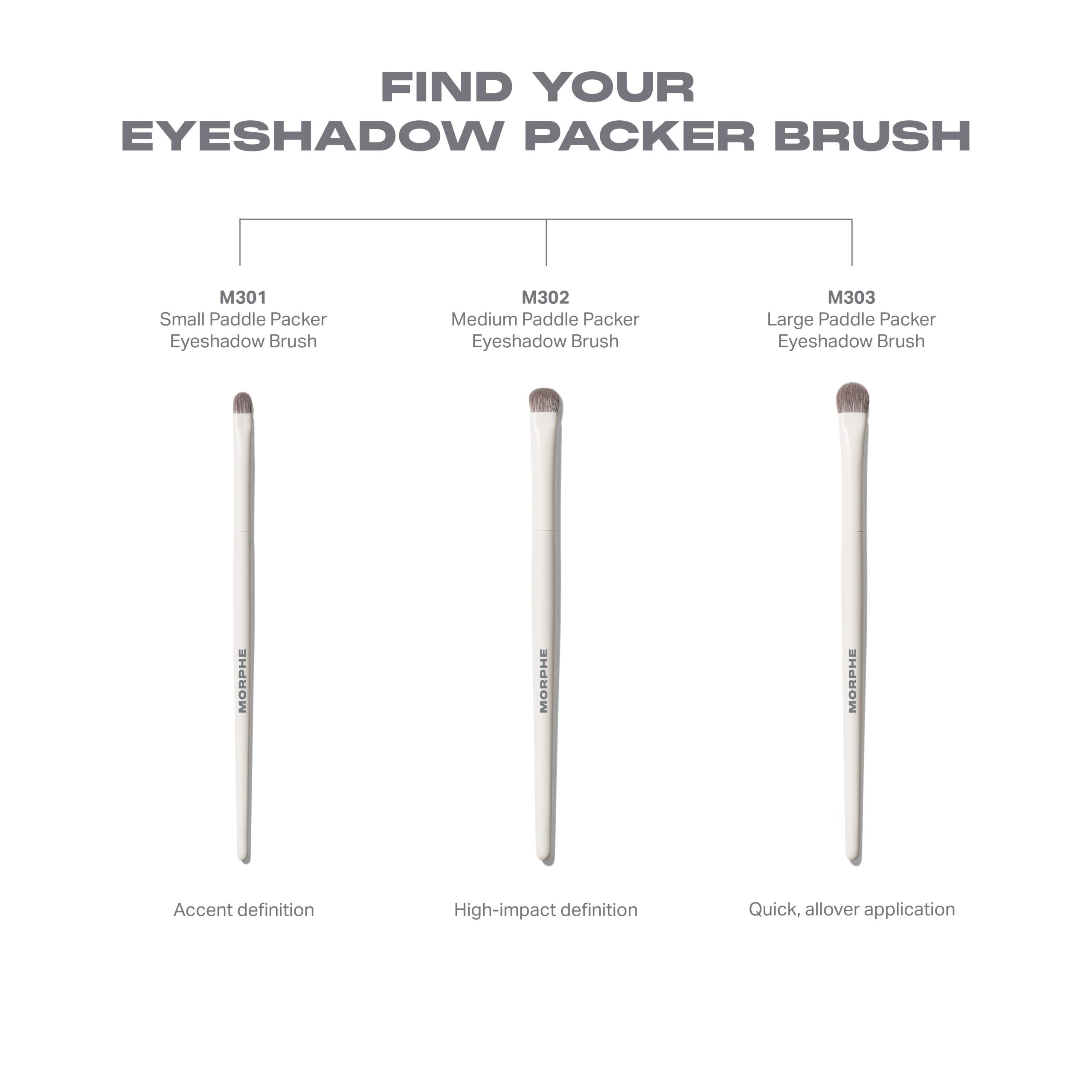 Morphe M301 Small Paddle Packer Eyeshadow Brush