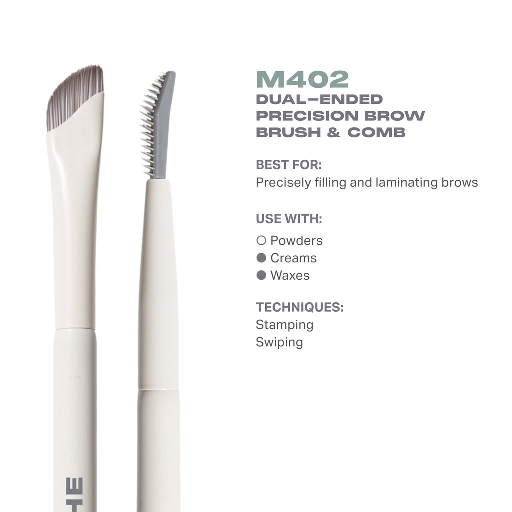 Morphe M402 Dual-Ended Precision Brow Brush & Comb