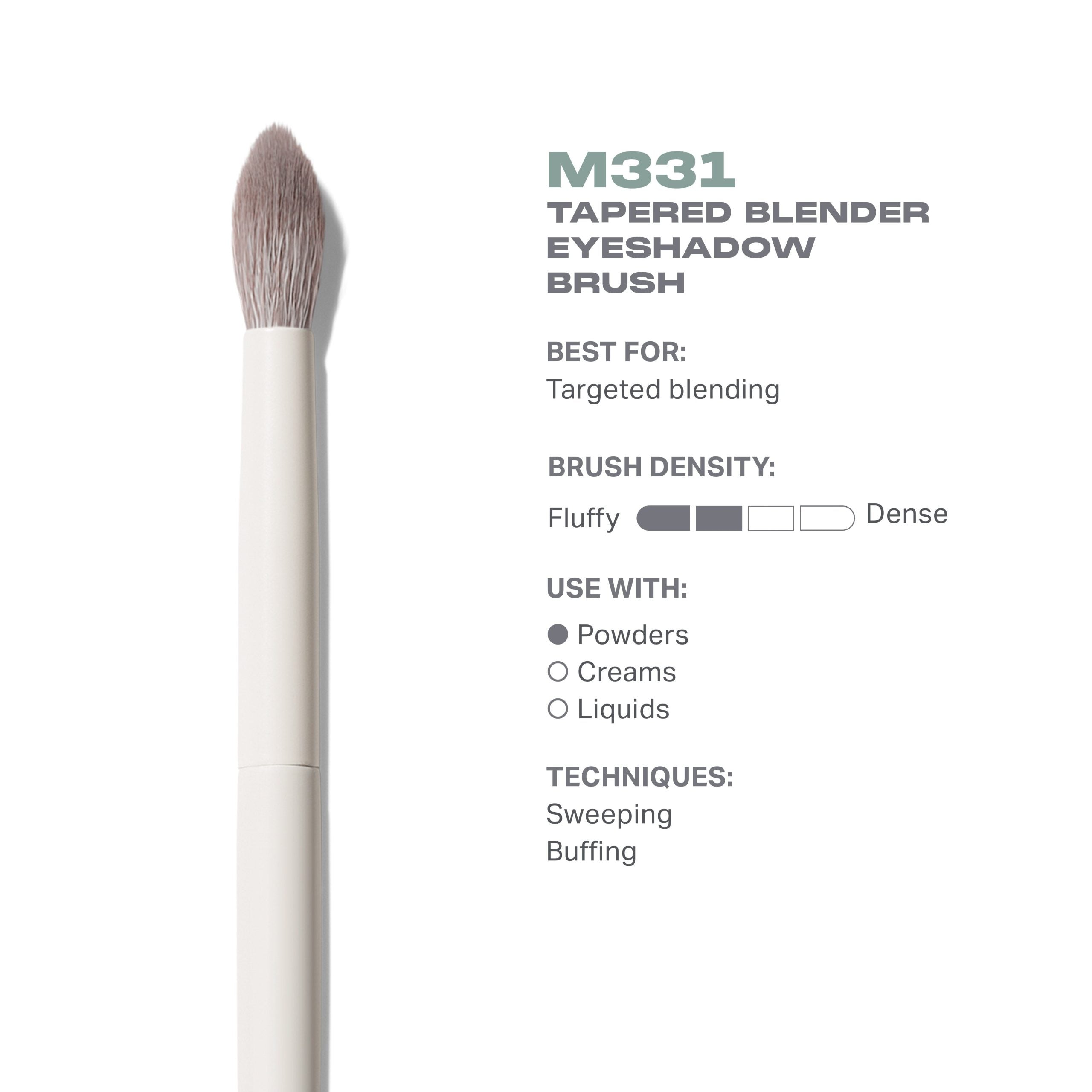Morphe M331 Tapered Blender Eyeshadow Brush