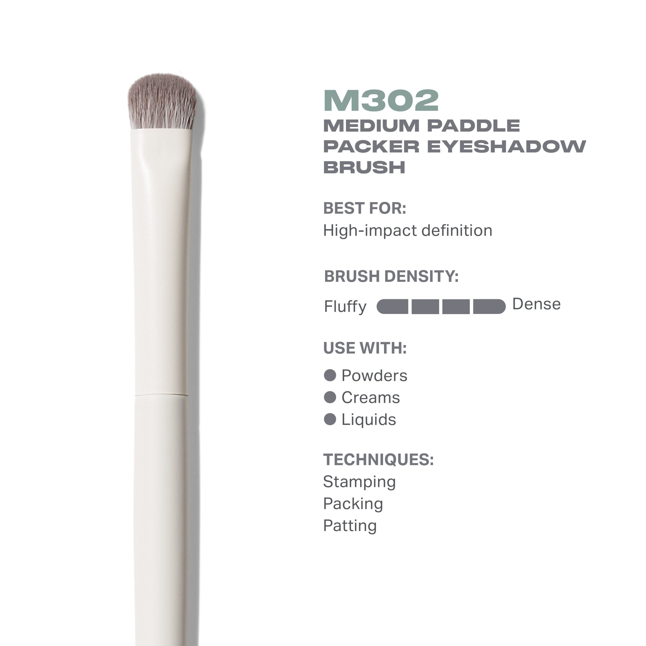 Morphe M302 Medium Paddle Packer Eyeshadow Brush