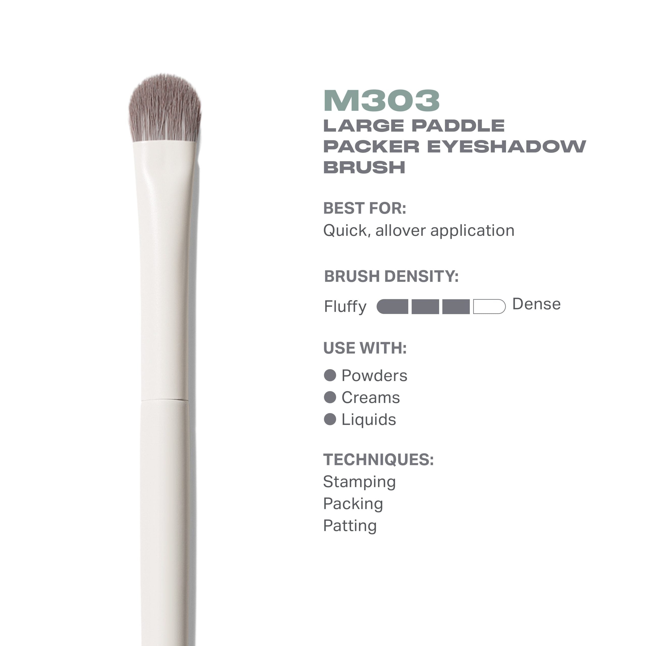 Morphe M303 Large Paddle Packer Eyeshadow Brush