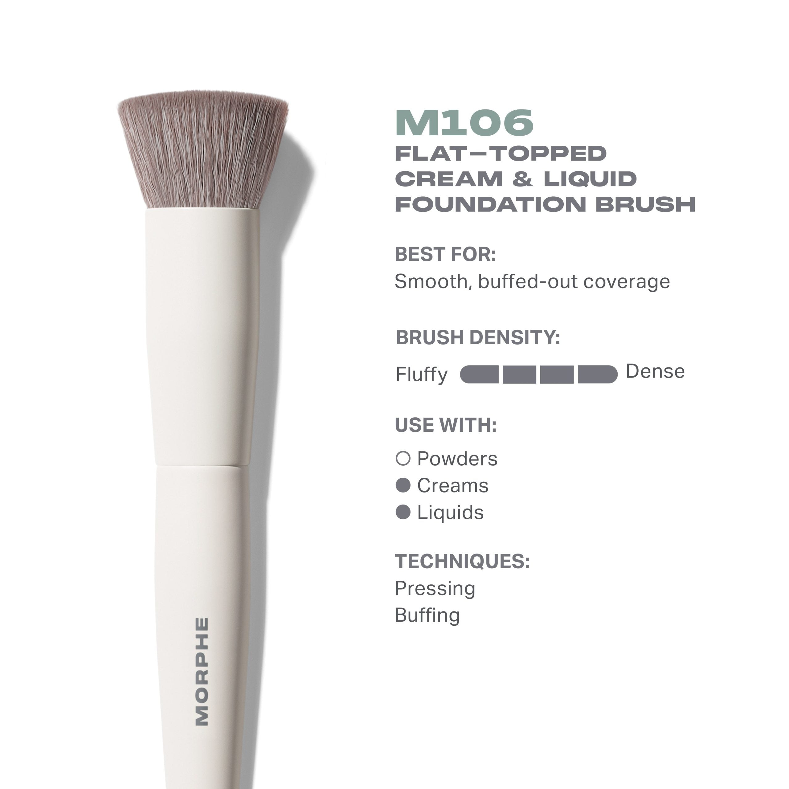 Morphe M106 Flat-Topped Foundation Brush