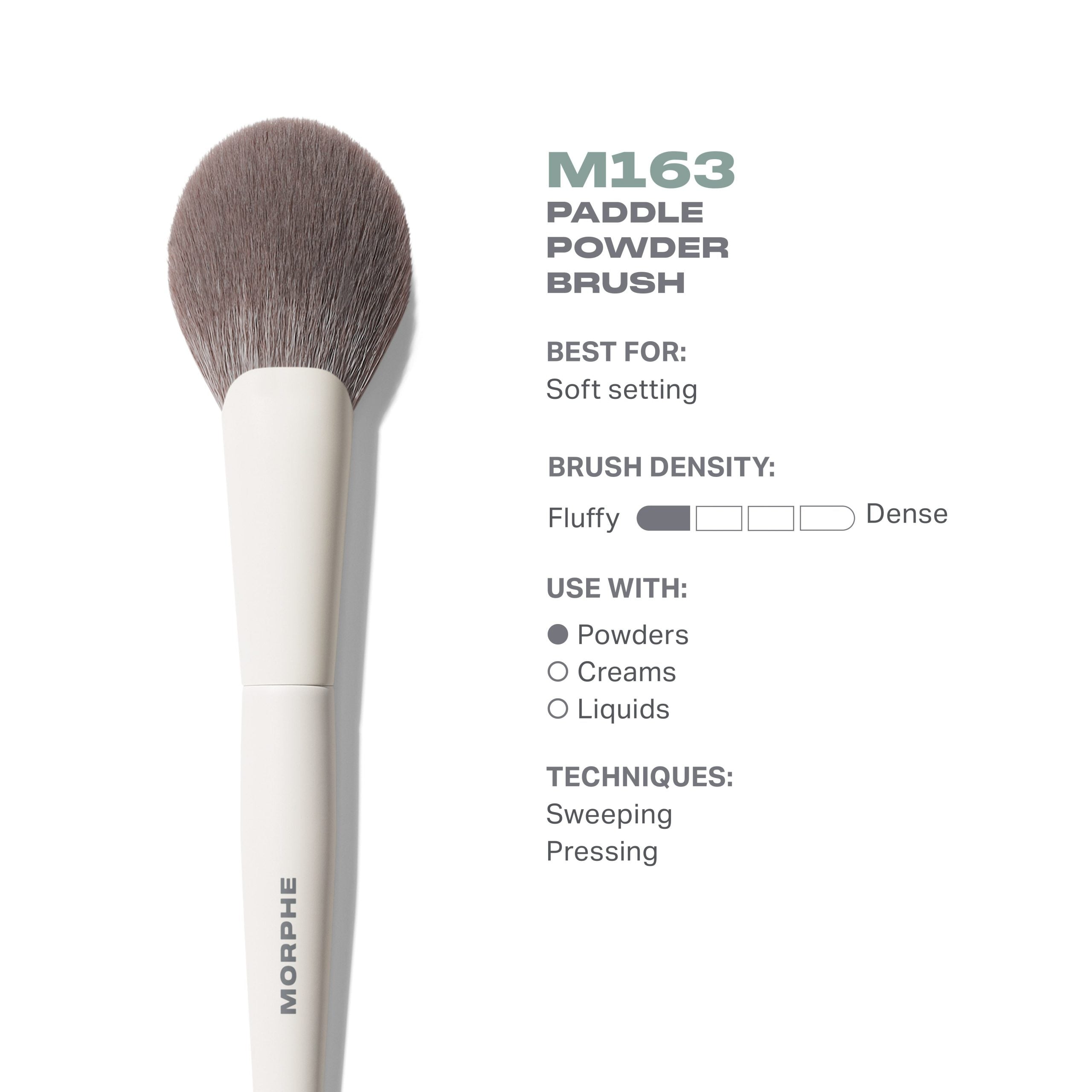 Morphe M163 Paddle Powder Brush