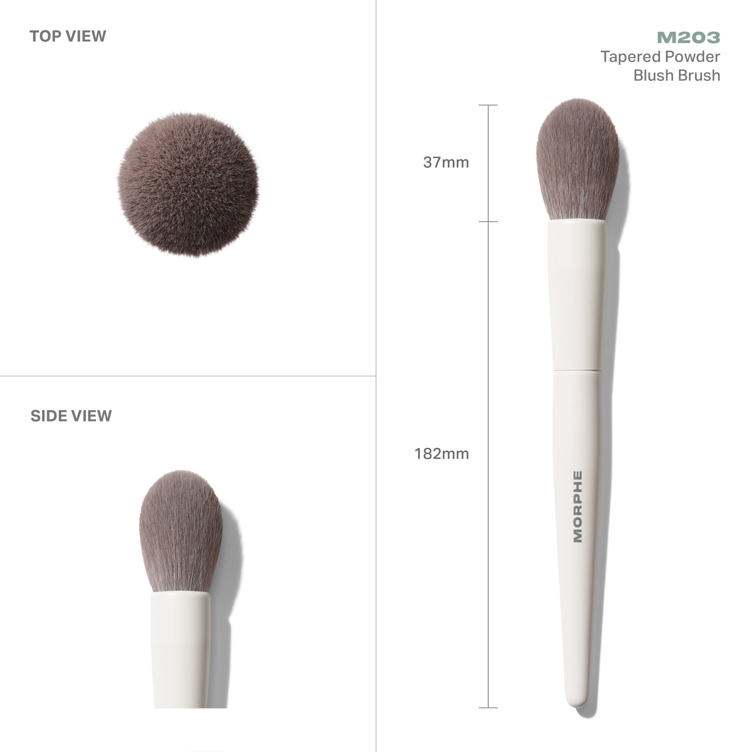 Morphe M203 Tapered Powder Blush Brush