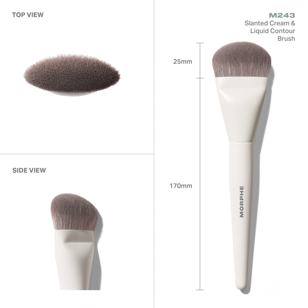 Morphe M243 Slanted Cream & Liquid Contour Brush