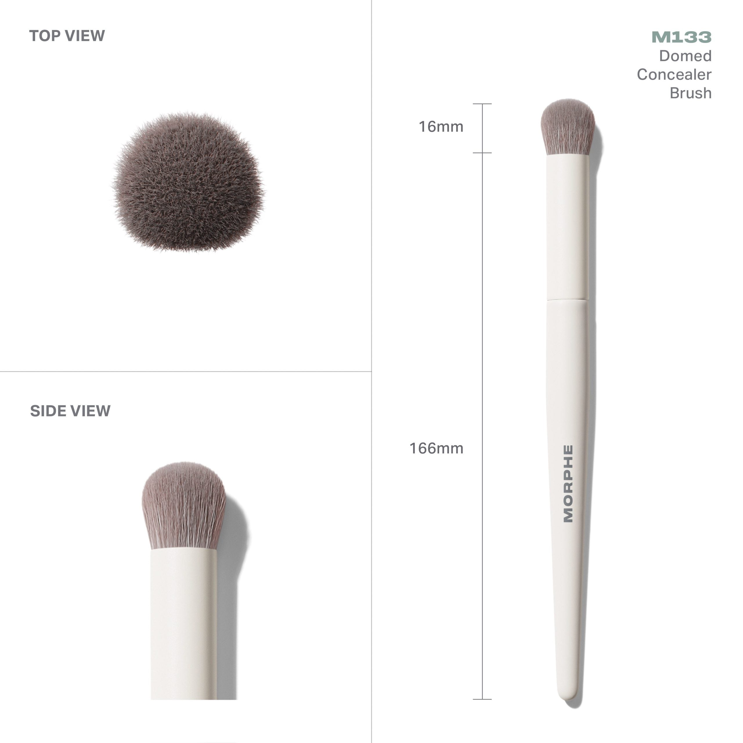 Morphe M133 Domed Concealer Brush