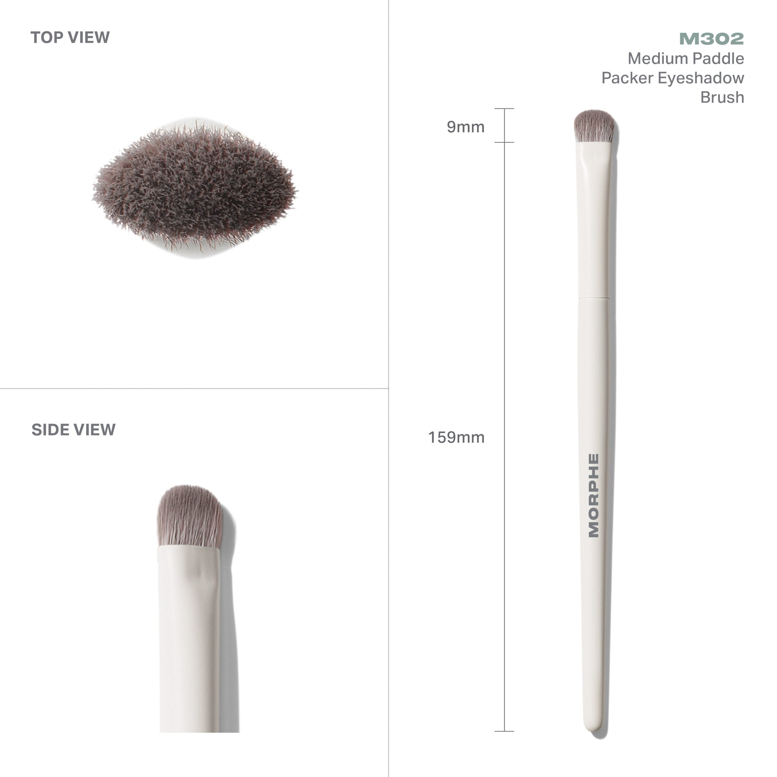 Morphe M302 Medium Paddle Packer Eyeshadow Brush
