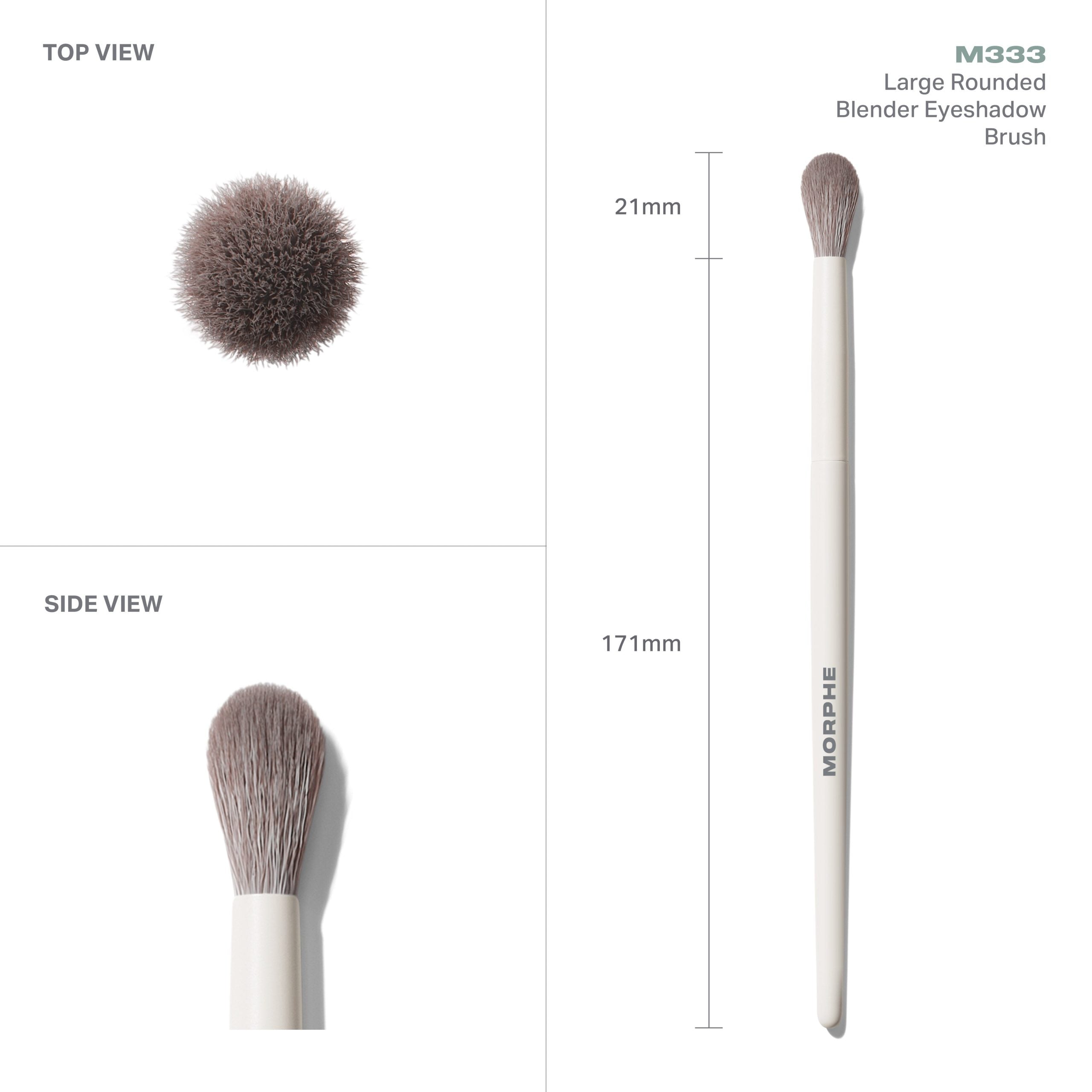 Morphe M333 Large Rounded Blender Eyeshadow Brush