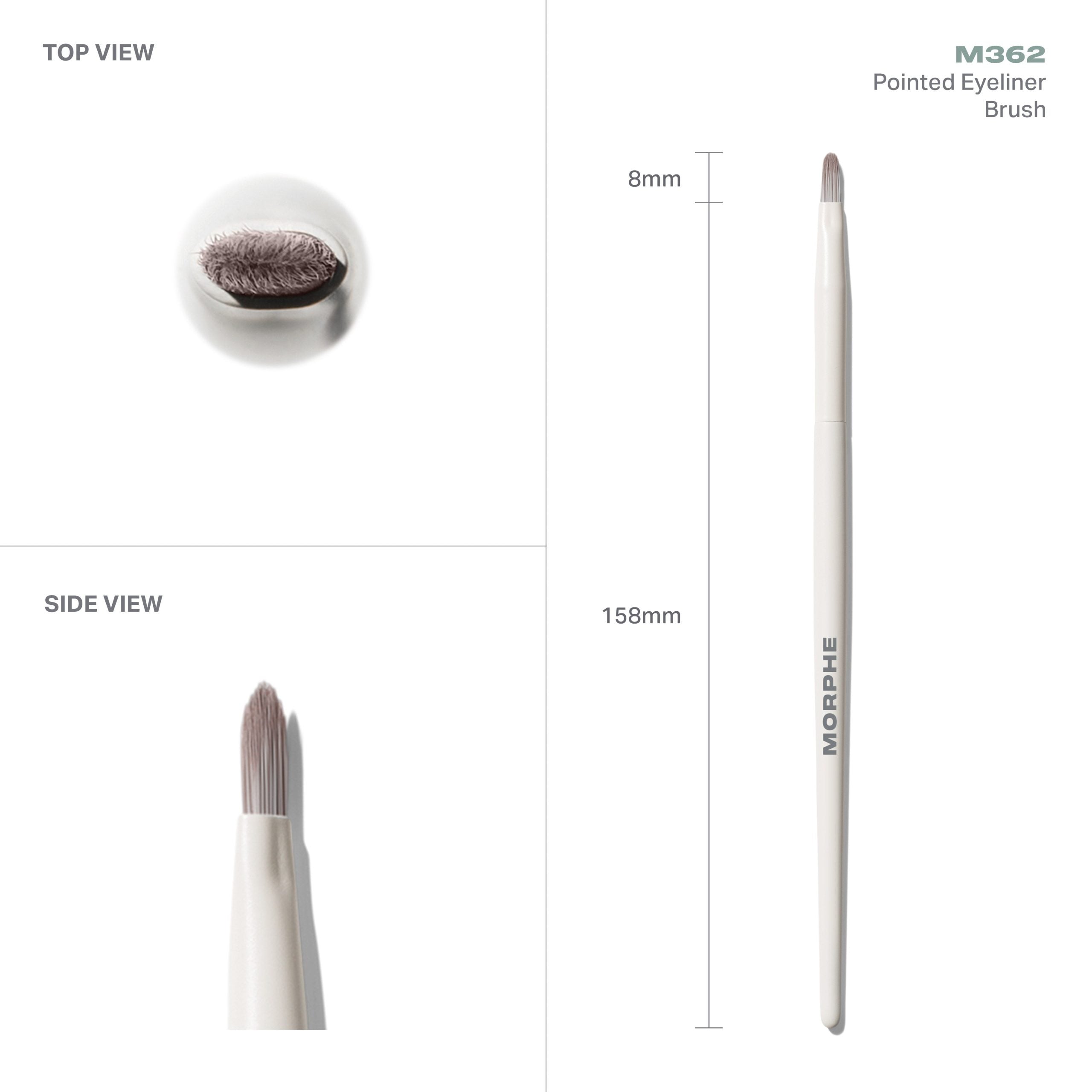 Morphe M362 Pointed Eyeliner Brush