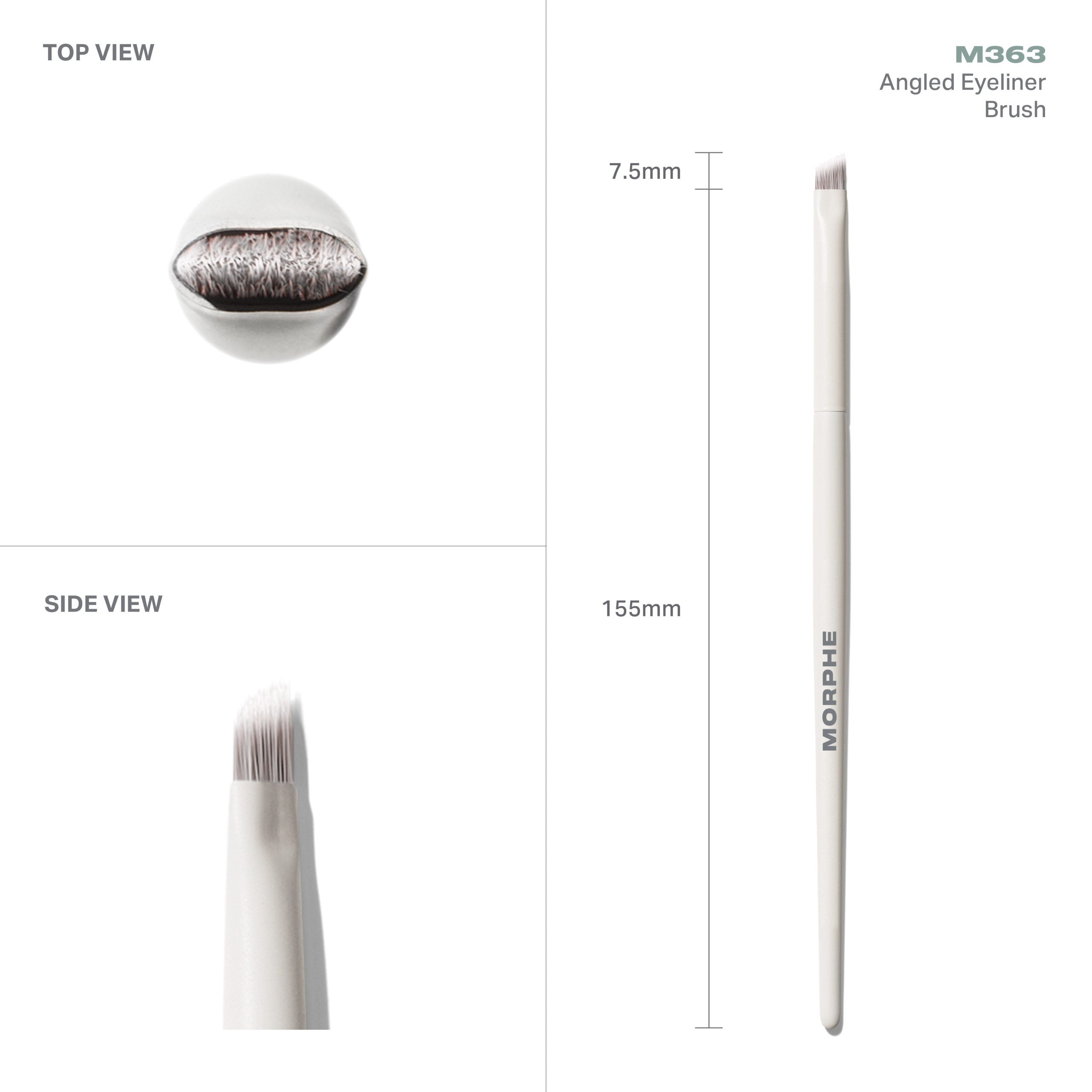 Morphe M363 Angled Eyeliner Brush