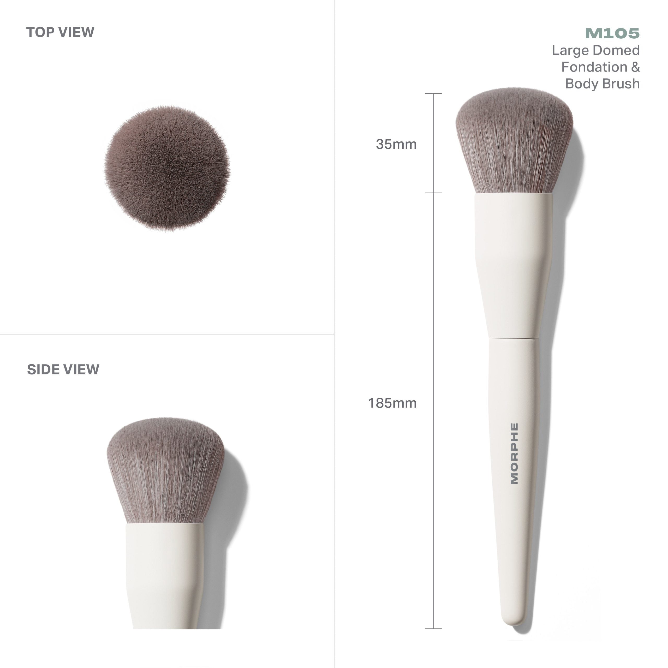 Morphe M105 Large Domed Foundation & Body Brush