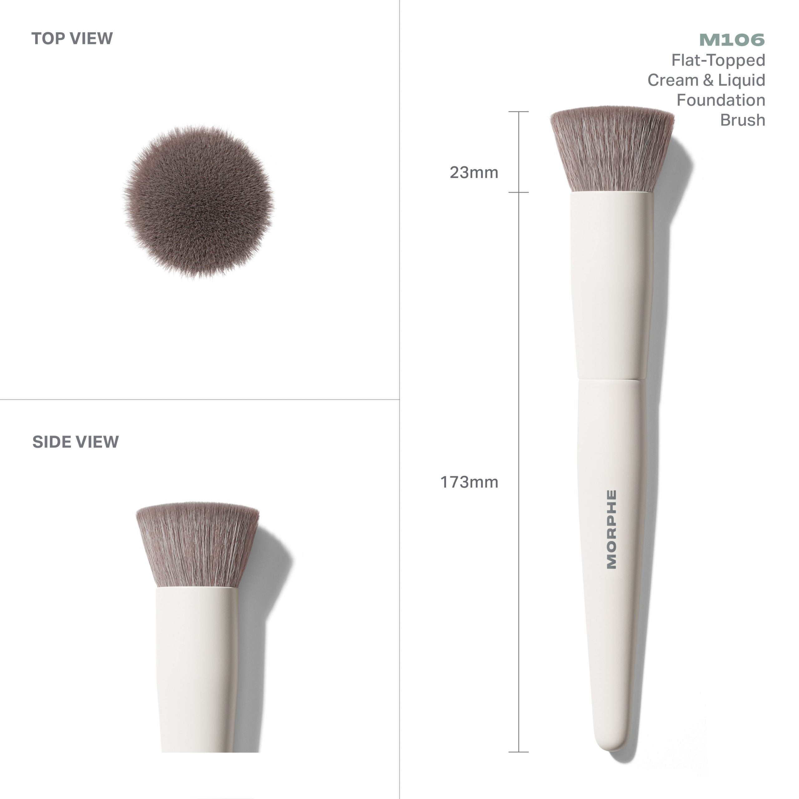 Morphe M106 Flat-Topped Foundation Brush