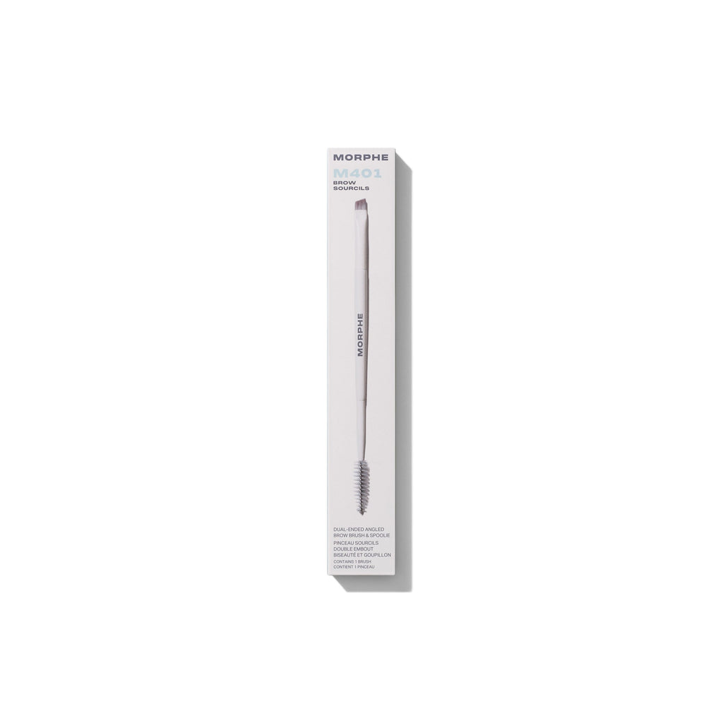 Morphe M401 Dual-Ended Angled Brow Brush & Spoolie