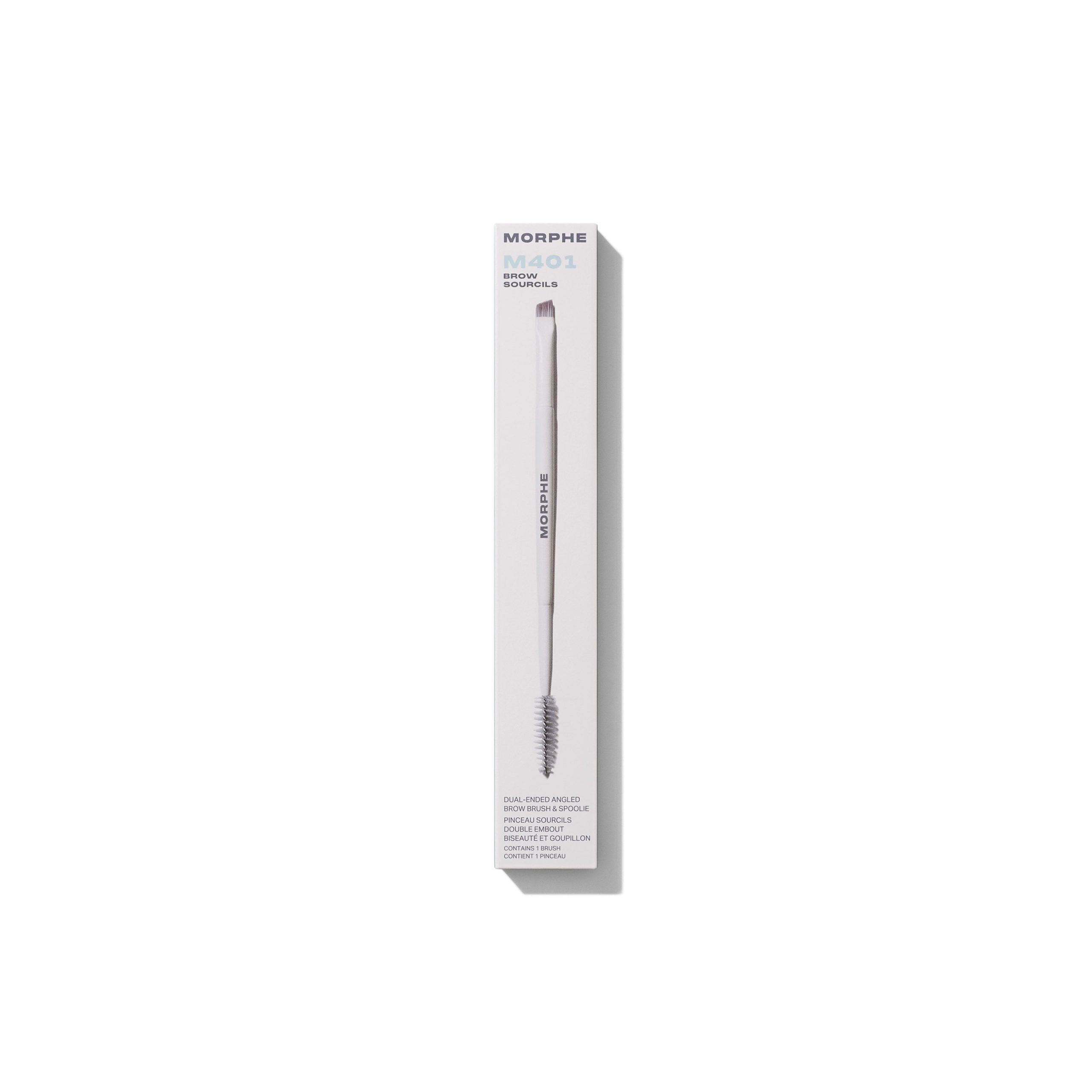 Morphe M401 Dual-Ended Angled Brow Brush & Spoolie