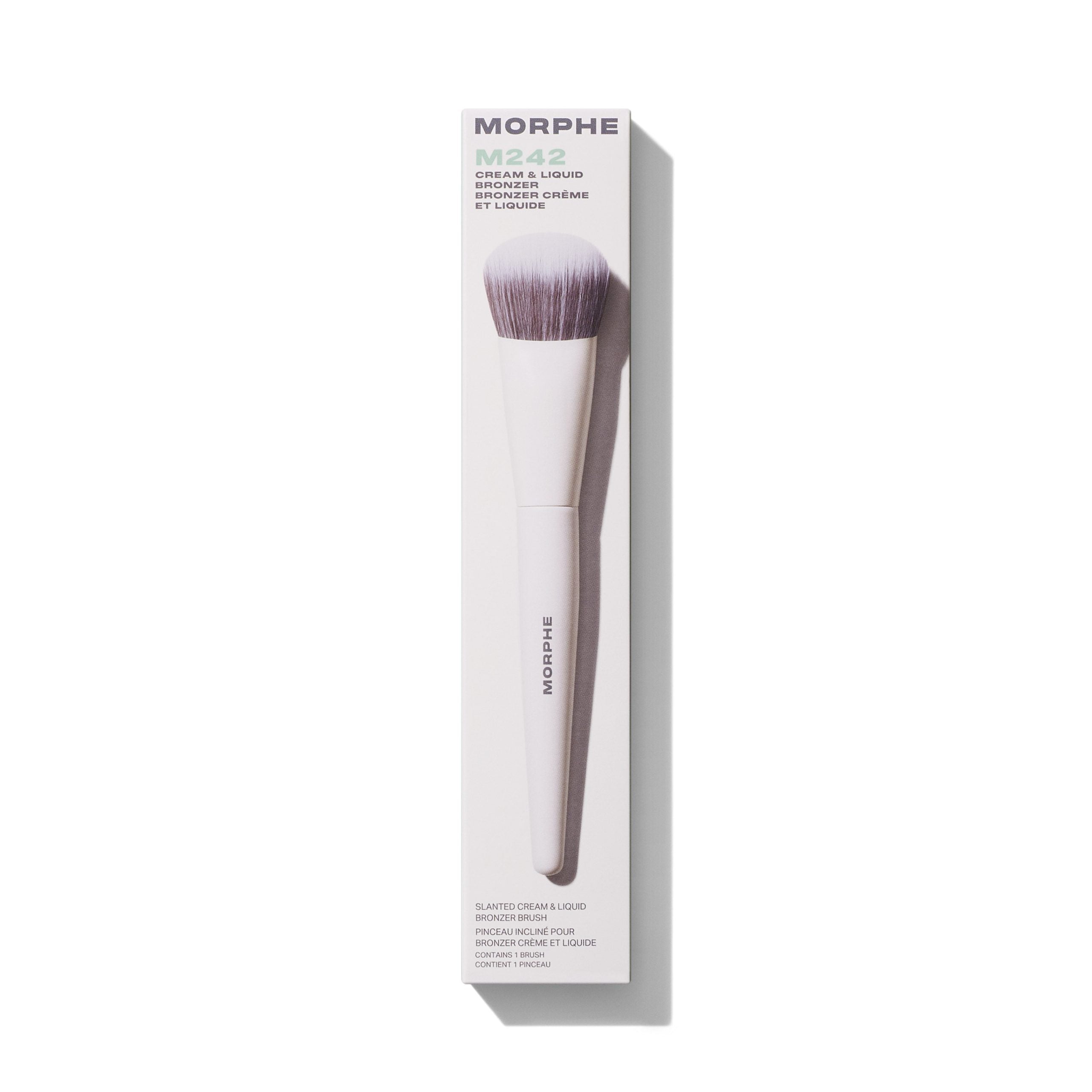 Morphe M242 Slanted Cream & Liquid Bronzer Brush