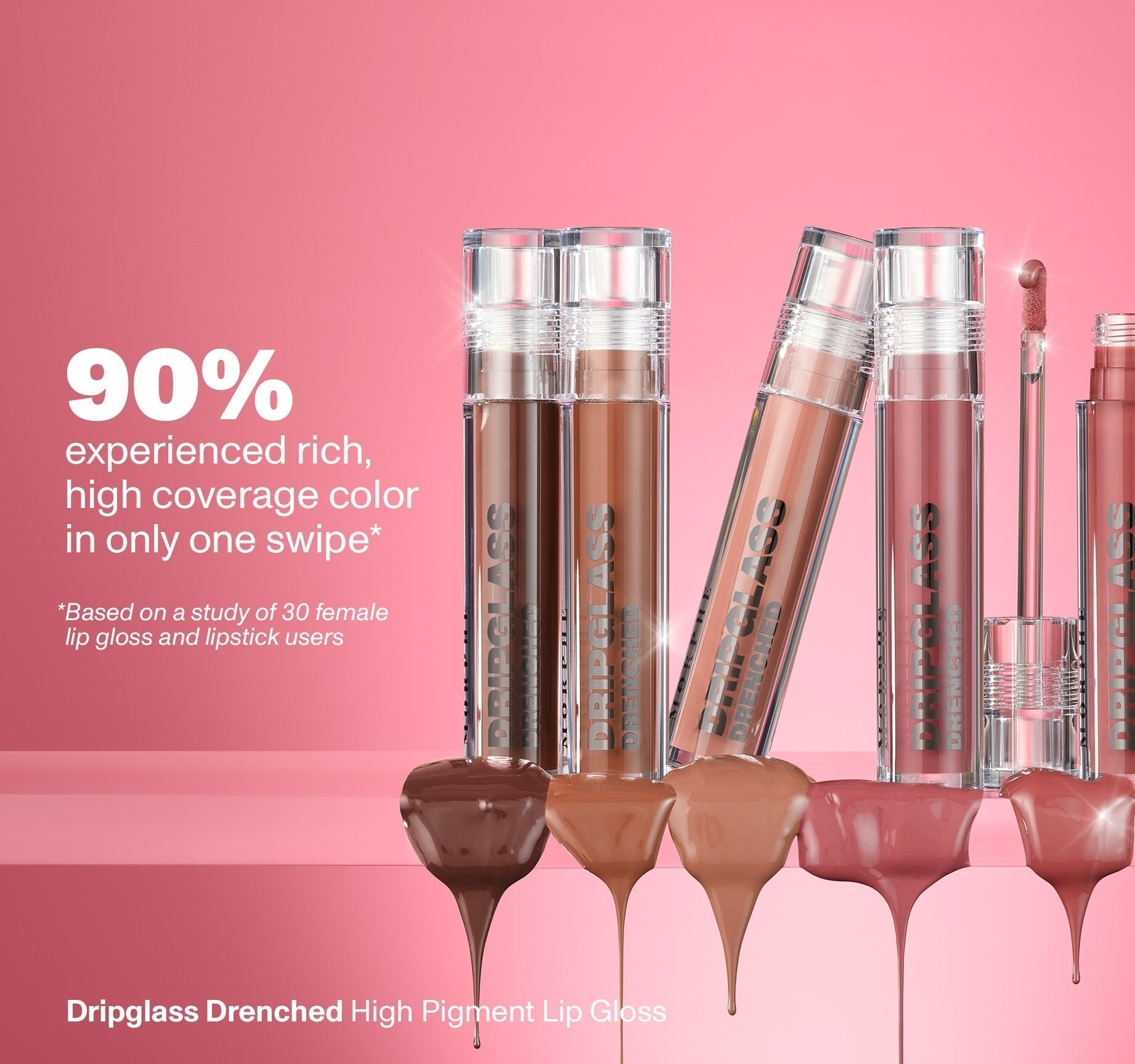 Morphe Dripglass Glazed High Shine Lip Gloss
