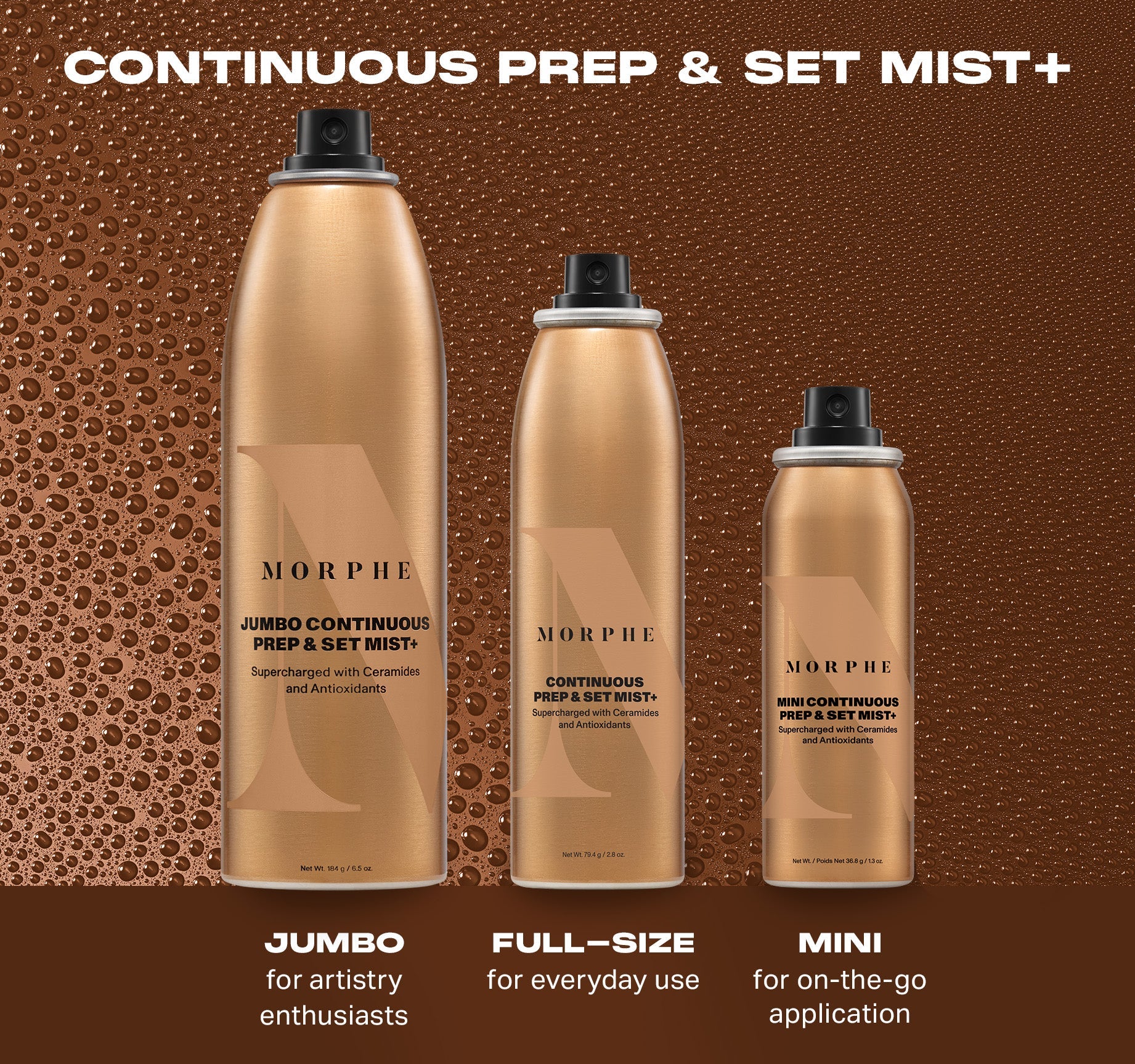 Morphe Continuous Prep & Set Mist+