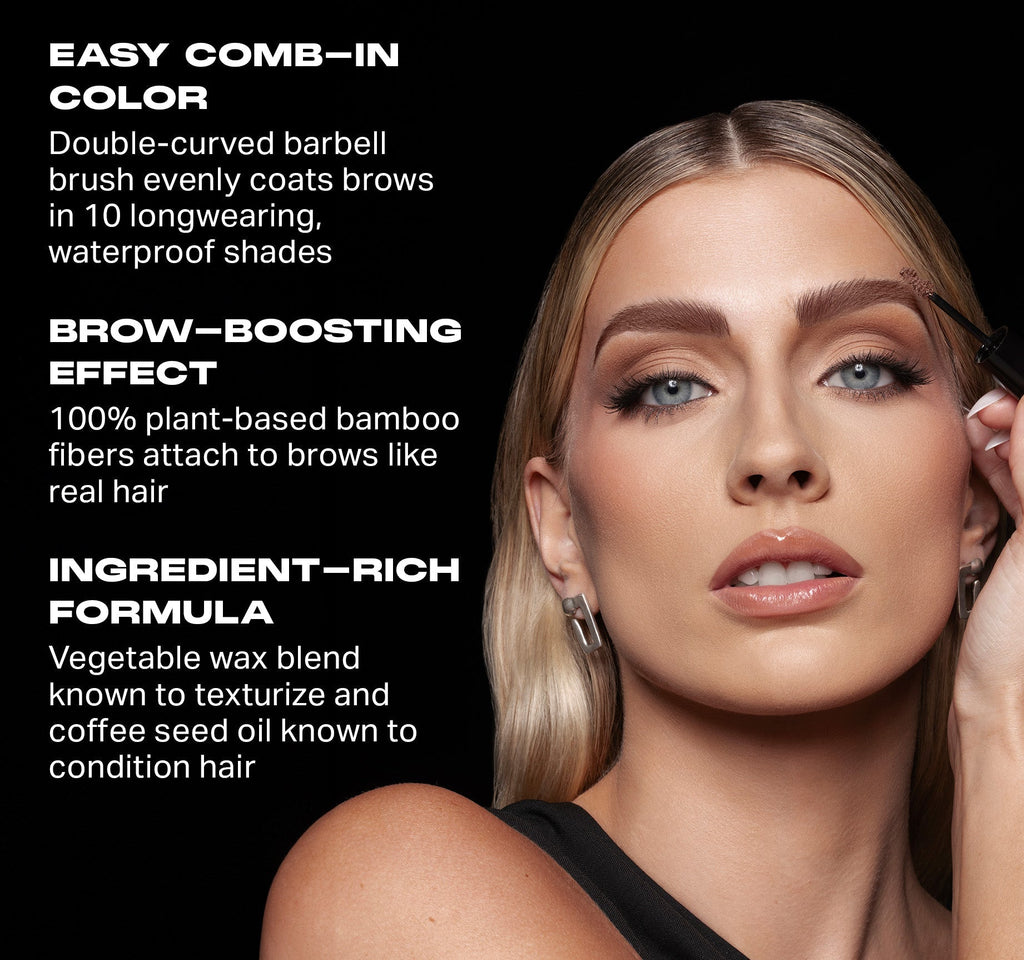 Morphe Brow Tease Fiber-Infused Volumizing Mousse