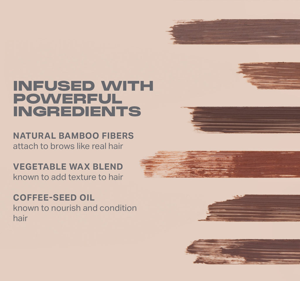 Morphe Brow Tease Fiber-Infused Volumizing Mousse