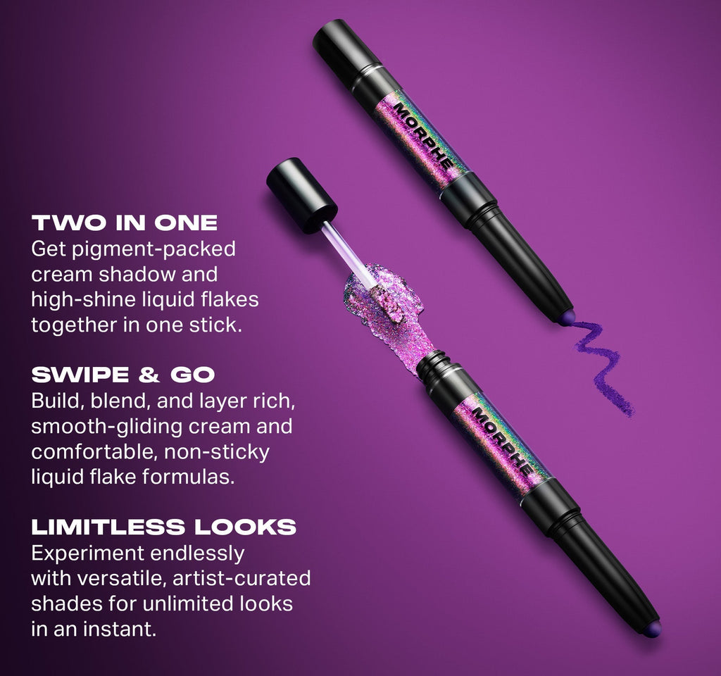 Morphe Mixed Signals Dual-Ended Cream & Liquid Shadow Stick