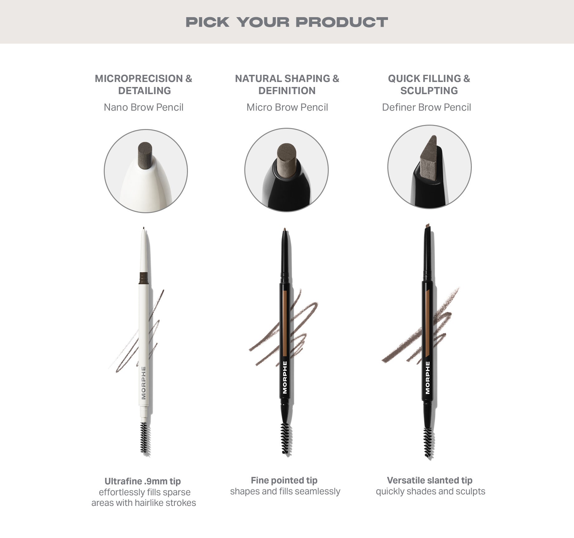 Morphe Nano Brow Pencil