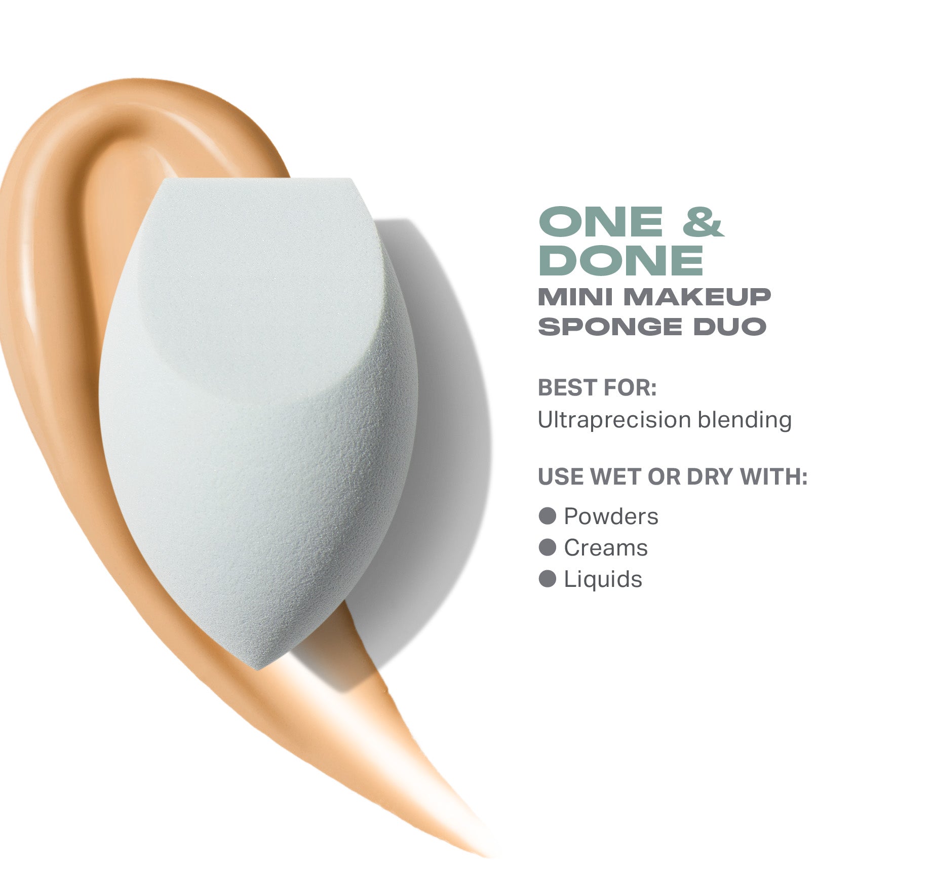Morphe One & Done Mini Makeup Sponge Duo