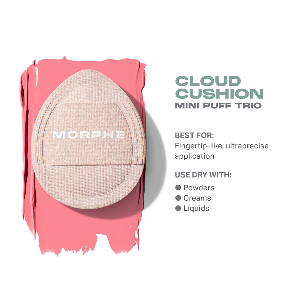 Morphe Cloud Cushion Mini Puff Trio