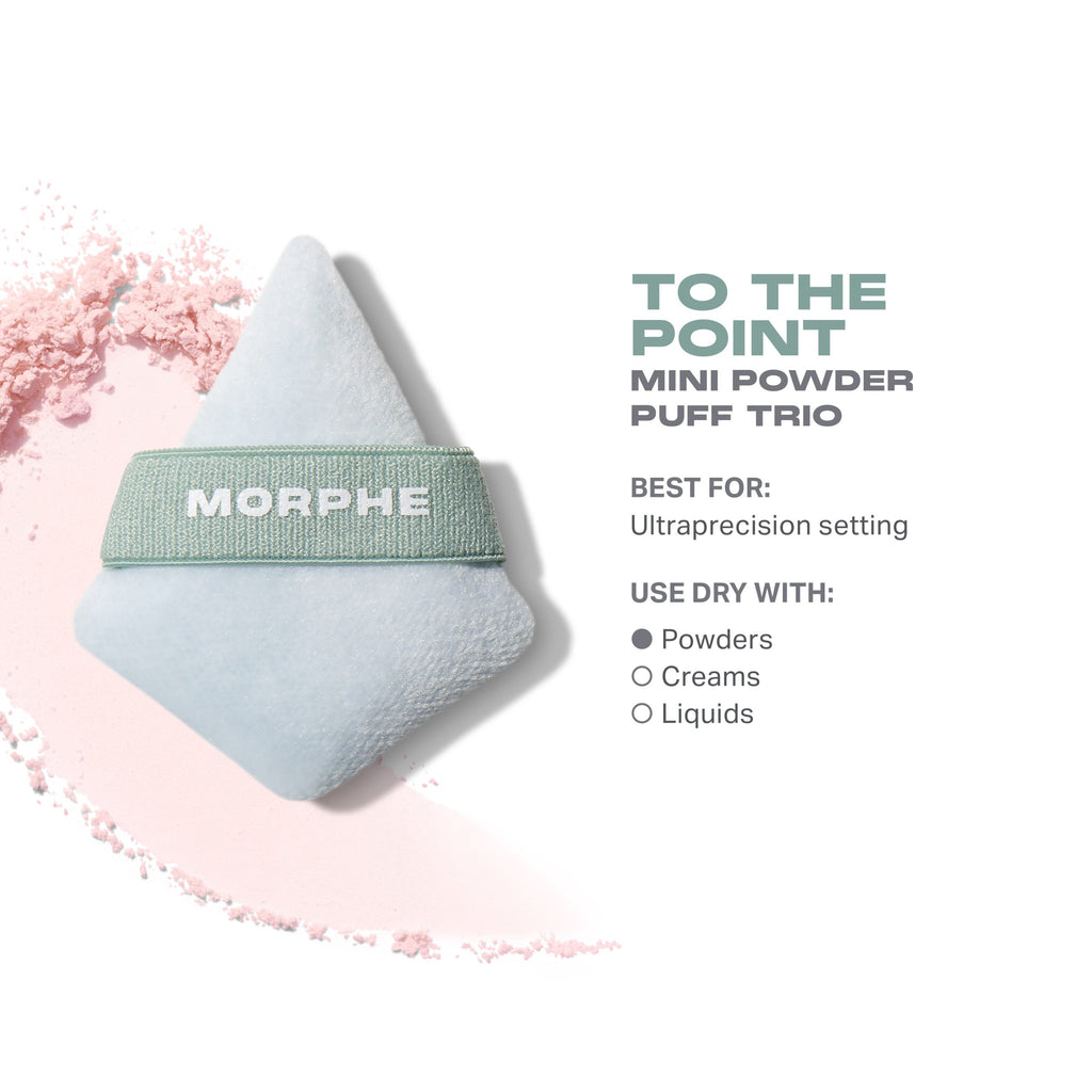 Morphe To The Point Mini Powder Puff Trio
