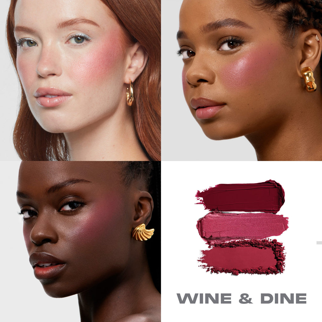 Morphe Cheek Thrills Multi-Finish Face Trio