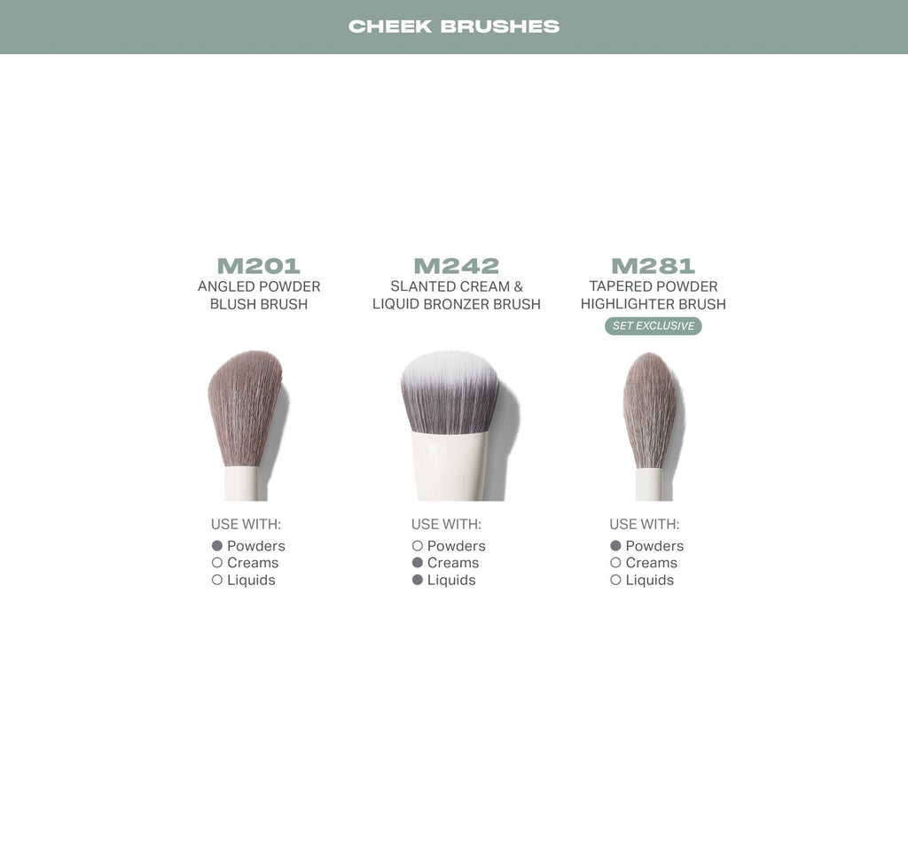 Morphe Ready. Set. Pro 16-Piece Face & Eye Brush Set