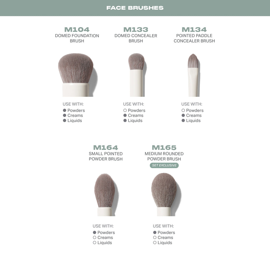 Morphe Ready. Set. Pro 16-Piece Face & Eye Brush Set